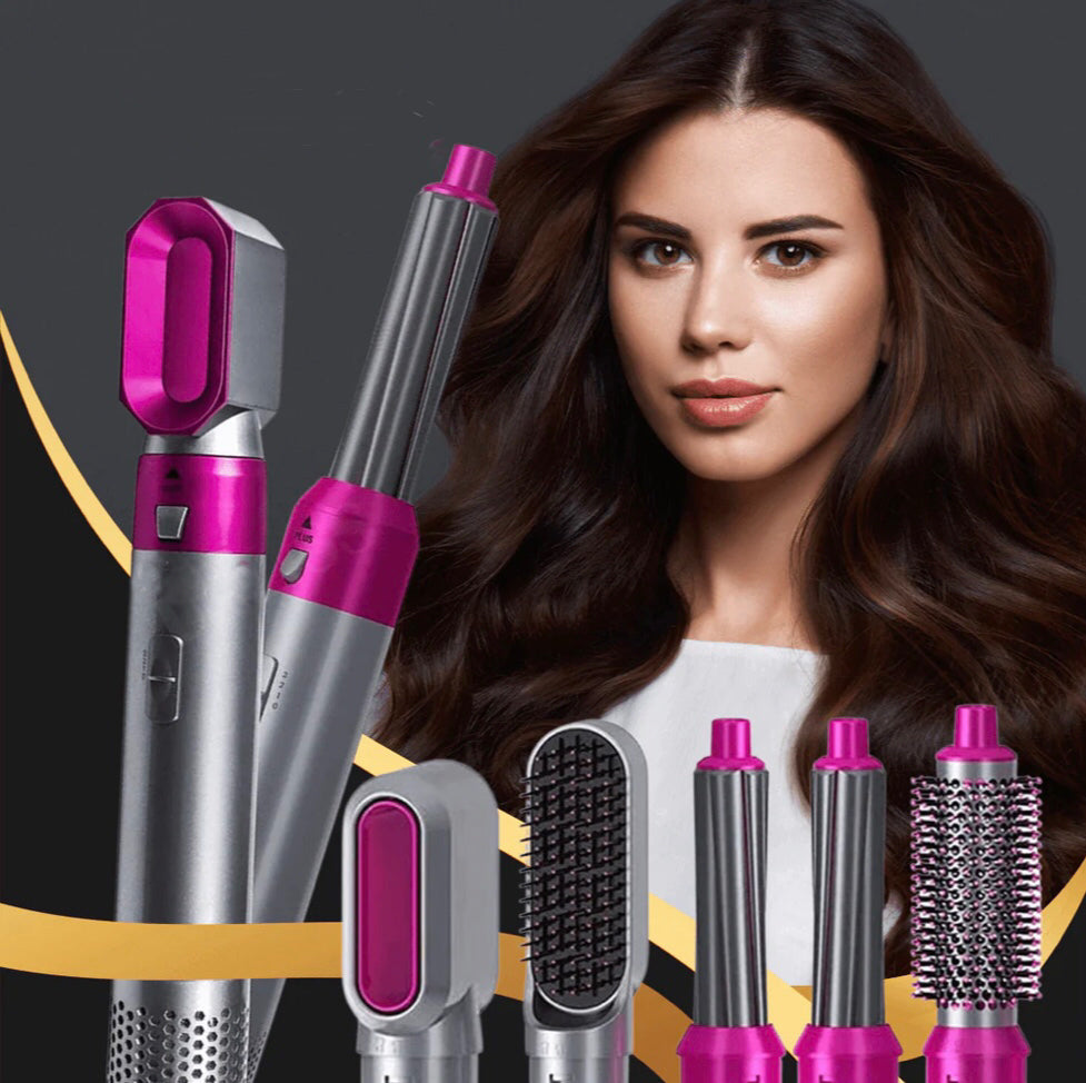 Escova Alisadora 5 em 1 Smart Hair Pro Style
