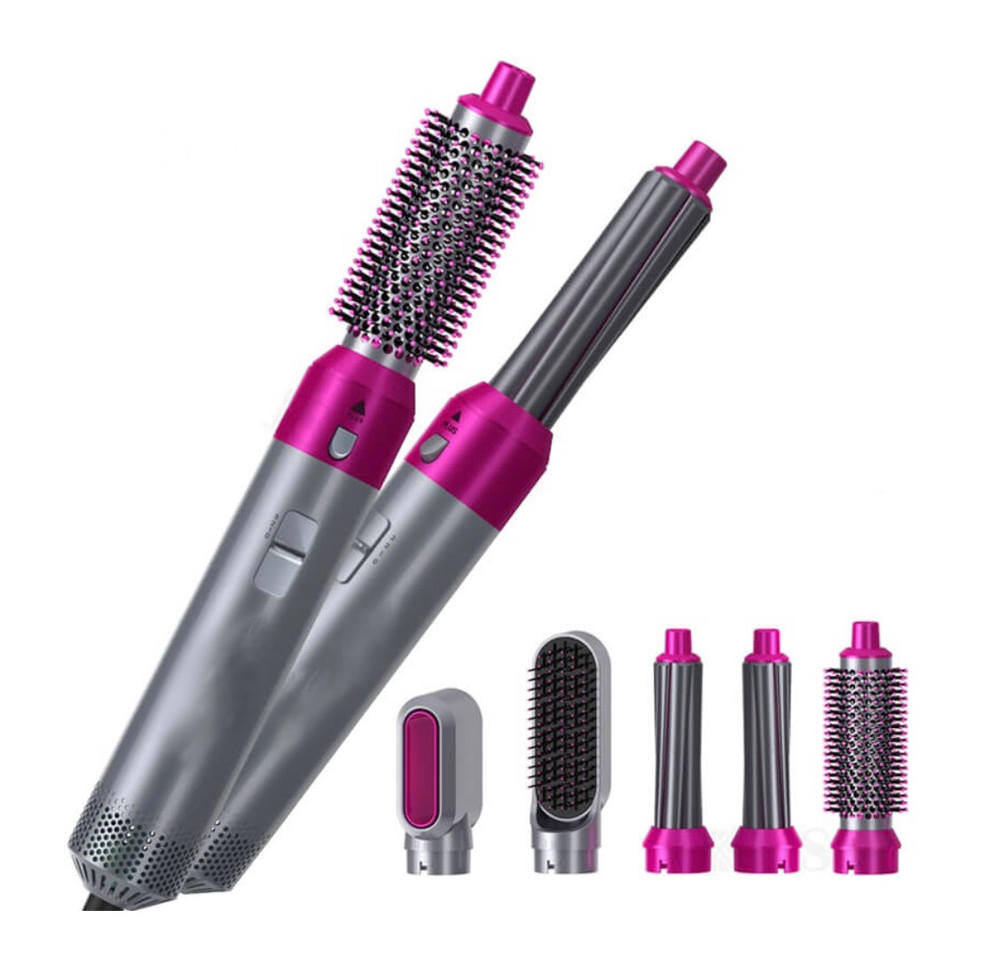 Escova Alisadora 5 em 1 Smart Hair Pro Style